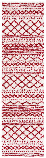 Safavieh Arizona Shag Asg741P Ivory/Red Rugs.