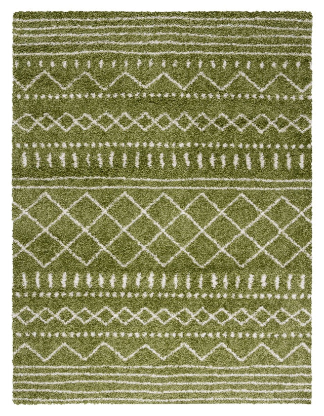 Safavieh Arizona Shag Asg741X Green/Ivory Rugs.