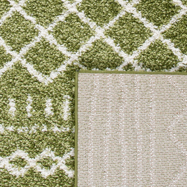 Safavieh Arizona Shag Asg741X Green/Ivory Rugs.