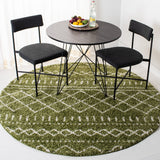 Safavieh Arizona Shag Asg741X Green/Ivory Rugs.