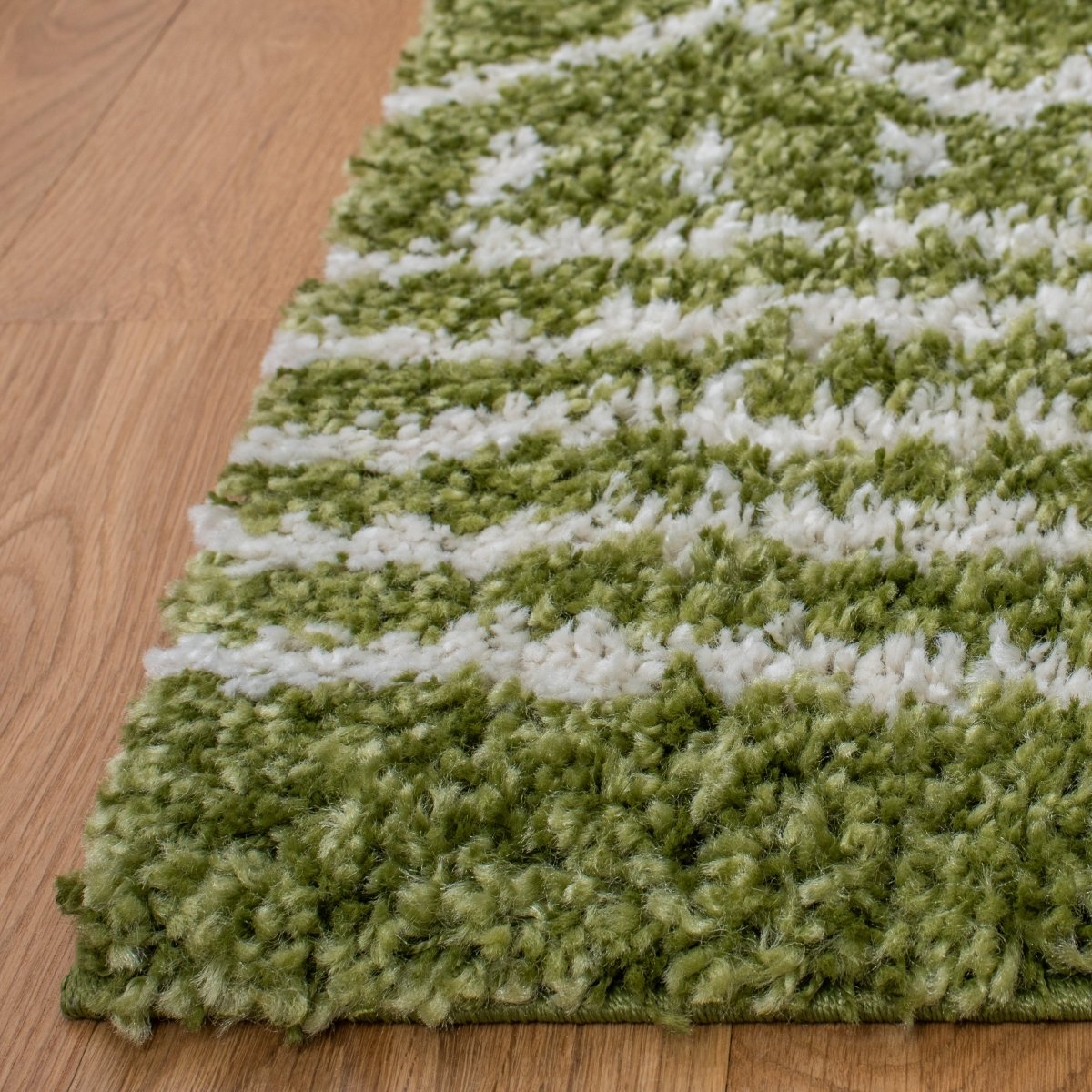 Safavieh Arizona Shag Asg741X Green/Ivory Rugs.