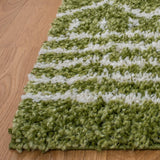 Safavieh Arizona Shag Asg741X Green/Ivory Rugs.