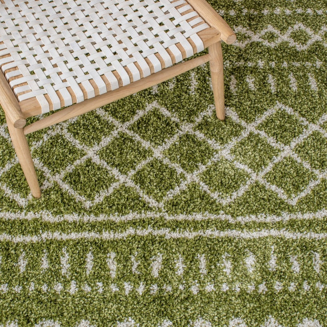 Safavieh Arizona Shag Asg741X Green/Ivory Rugs.