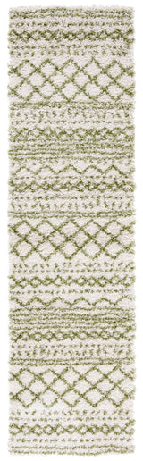 Safavieh Arizona Shag Asg741Y Ivory/Green Rugs.