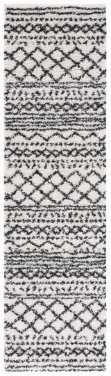Safavieh Arizona Shag Asg741Z Ivory/Black Rug.