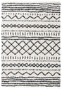 Safavieh Arizona Shag Asg741Z Ivory/Black Rug.