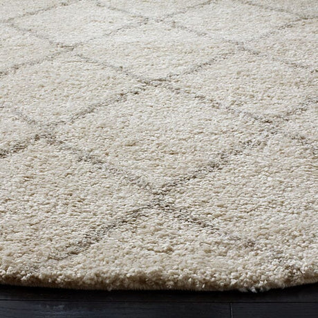 Safavieh Arizona Shag Asg742A Ivory / Beige Rugs.