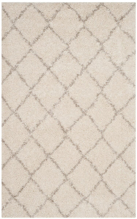 Safavieh Arizona Shag Asg742A Ivory / Beige Rugs.