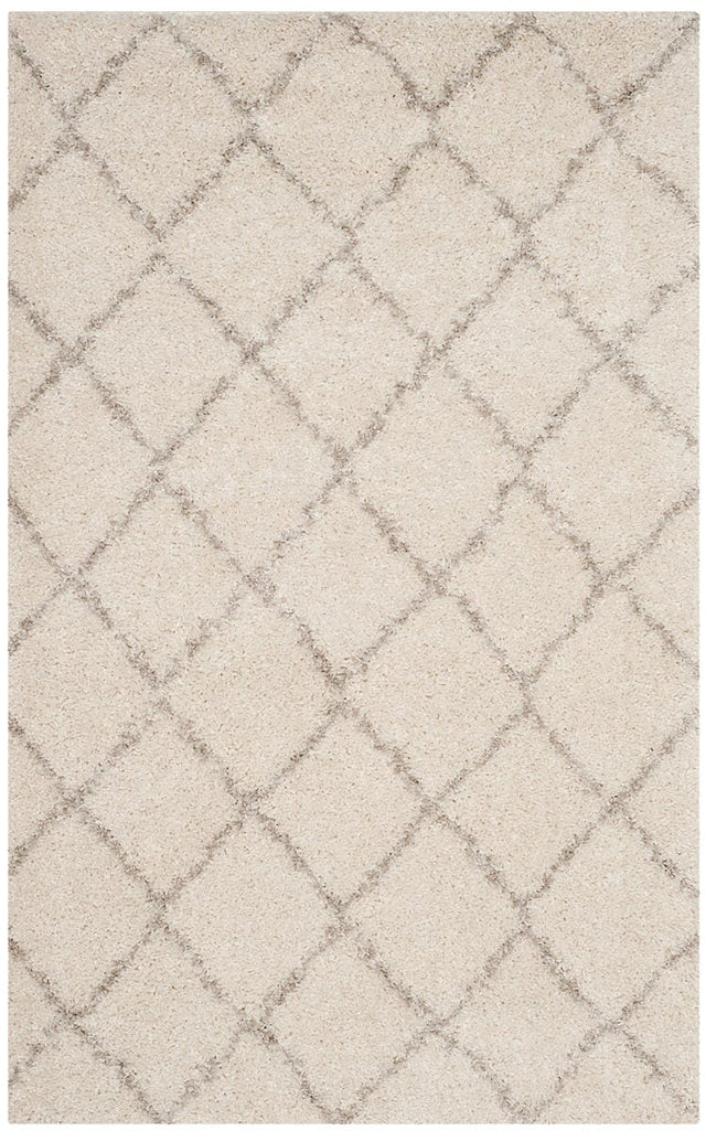 Safavieh Arizona Shag Asg742A Ivory / Beige Rugs.