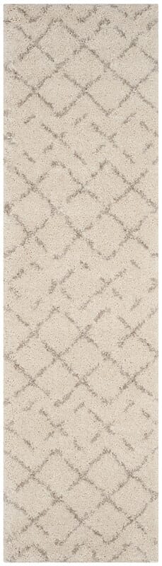 Safavieh Arizona Shag Asg743A Ivory/Beige Rug.