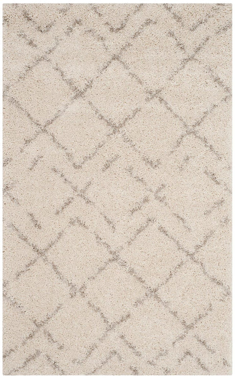 Safavieh Arizona Shag Asg743A Ivory/Beige Rug.