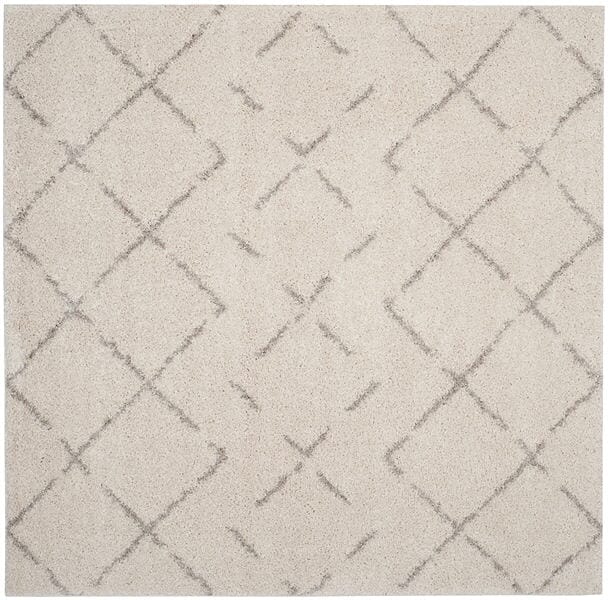 Safavieh Arizona Shag Asg743A Ivory/Beige Rug.