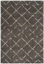 Safavieh Arizona Shag Asg743B Brown / Ivory Rugs.