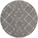 Safavieh Arizona Shag Asg743D Grey/Ivory Rug.