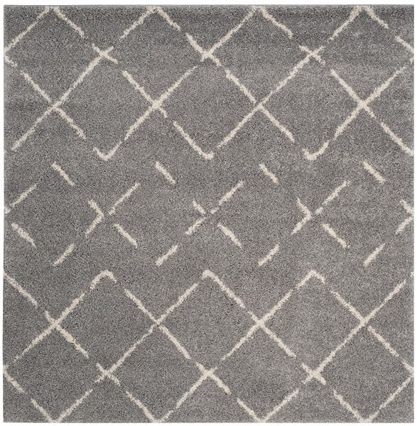 Safavieh Arizona Shag Asg743D Grey/Ivory Rug.