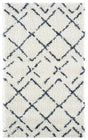 Safavieh Arizona Shag 3'-2" x 5'-0" Rug in Ivory / Slate