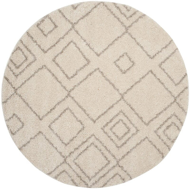 Safavieh Arizona Shag Asg744A Ivory/Beige Rug.