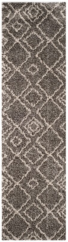 Safavieh Arizona Shag Asg744B Brown / Ivory Rugs.