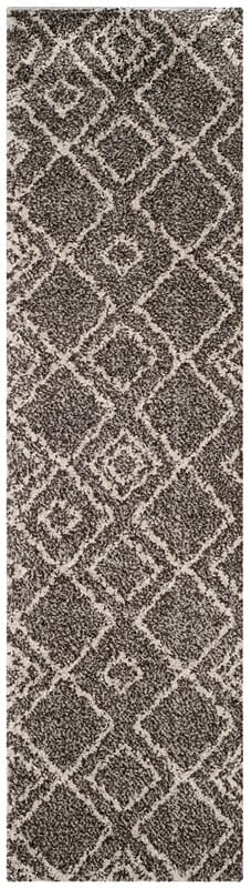 Safavieh Arizona Shag Asg744B Brown / Ivory Rugs.