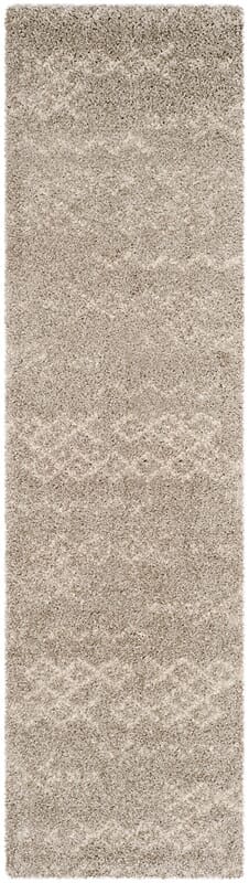 Safavieh Arizona Shag Asg745D Grey / Ivory Rugs.