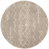 Safavieh Arizona Shag Asg745D Grey / Ivory Rugs.