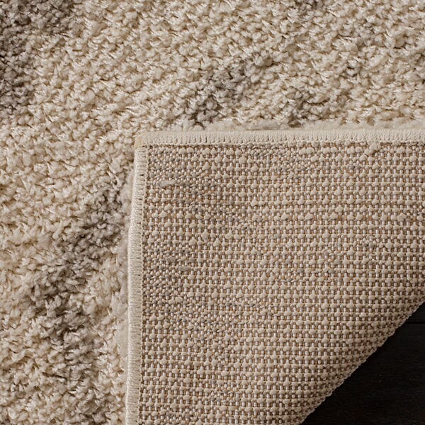 Safavieh Arizona Shag Asg746G Ivory / Grey Rugs.