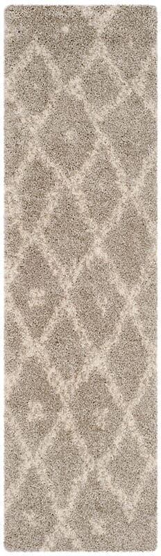 Safavieh Arizona Shag Asg747D Grey / Ivory Rugs.