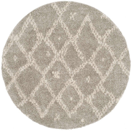 Safavieh Arizona Shag Asg747D Grey / Ivory Rugs.