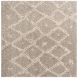 Safavieh Arizona Shag Asg747D Grey / Ivory Rugs.