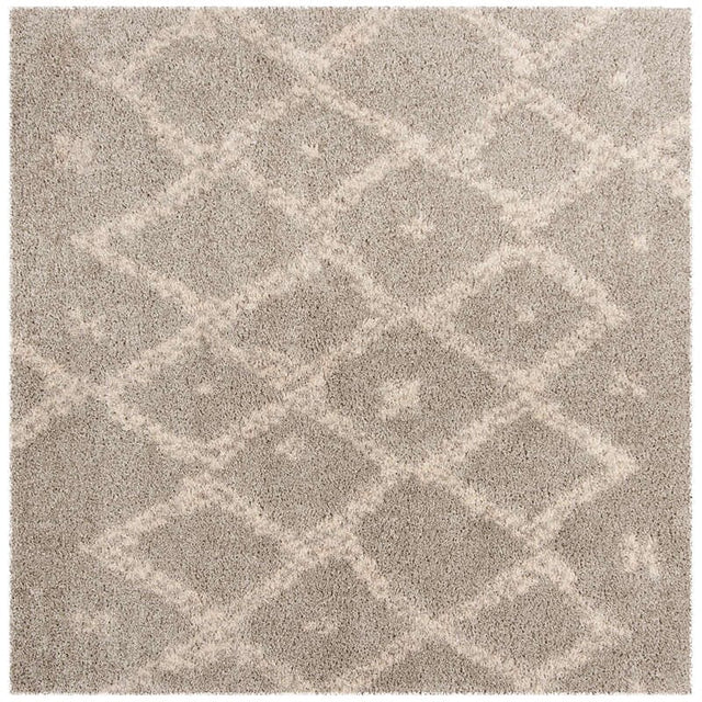 Safavieh Arizona Shag Asg747D Grey / Ivory Rugs.