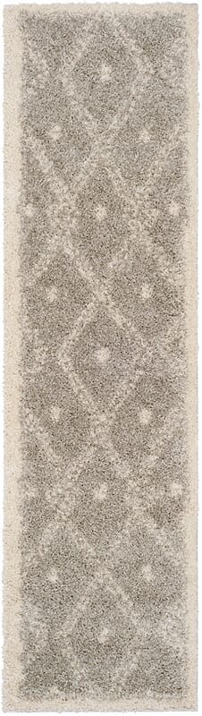 Safavieh Arizona Shag Asg748D Grey / Ivory Rugs.