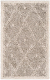 Safavieh Arizona Shag Asg748D Grey / Ivory Rugs.