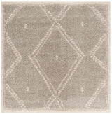 Safavieh Arizona Shag Asg748D Grey / Ivory Rugs.