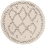 Safavieh Arizona Shag Asg749G Ivory / Grey Rugs.
