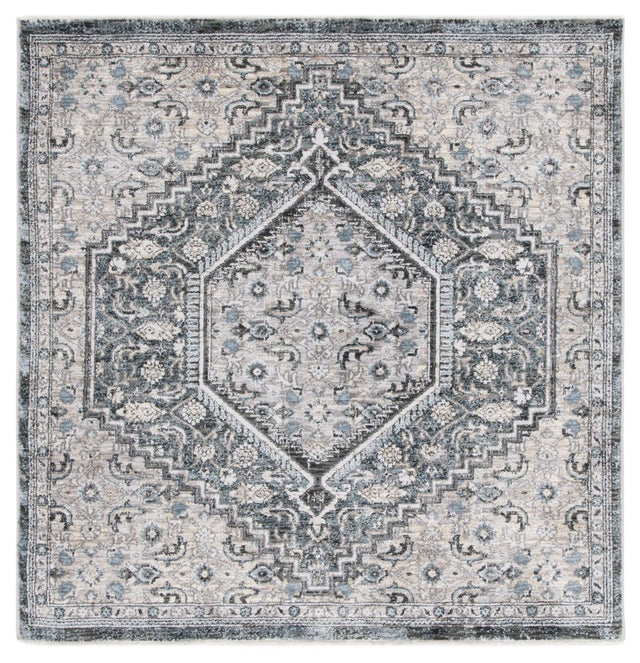 Safavieh Artifact Atf552F Grey/Black Rug.