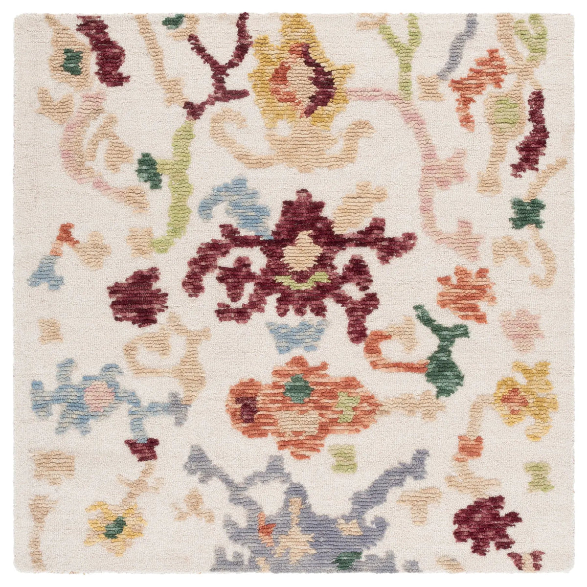 Safavieh Aspen 5'-0" x 5'-0" Rug in Ivory / Red