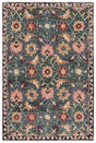 Safavieh Aspen 4'-0" x 6'-0" Rug in Teal / Pink