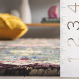 Safavieh Aspen 4'-0" x 6'-0" Rug in Teal / Pink