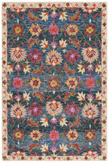 Safavieh Aspen 4'-0" x 6'-0" Rug in Navy / Red