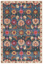 Safavieh Aspen 4'-0" x 6'-0" Rug in Navy / Red