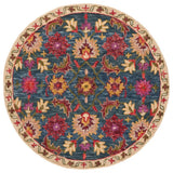 Safavieh Aspen 5'-0" x 5'-0" Rug in Navy / Red