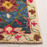 Safavieh Aspen 4'-0" x 6'-0" Rug in Navy / Red
