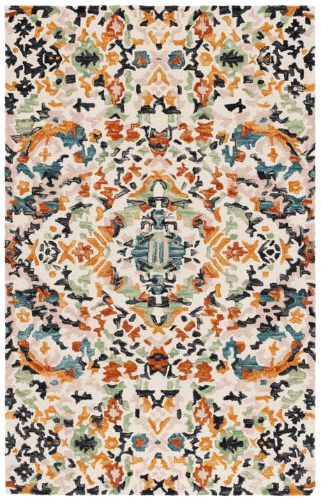 Safavieh Aspen 4'-0" x 6'-0" Rug in Ivory / Pink