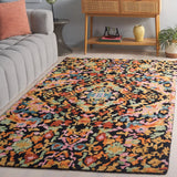 Safavieh Aspen 4'-0" x 6'-0" Rug in Black / Rust