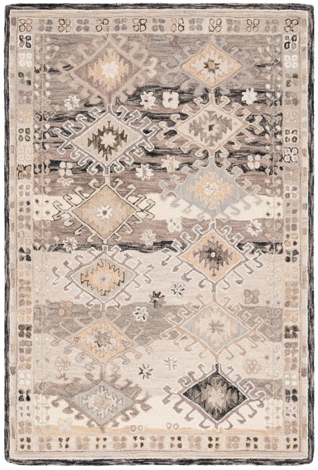 Safavieh Aspen 4'-0" x 6'-0" Rug in Charcoal / Beige