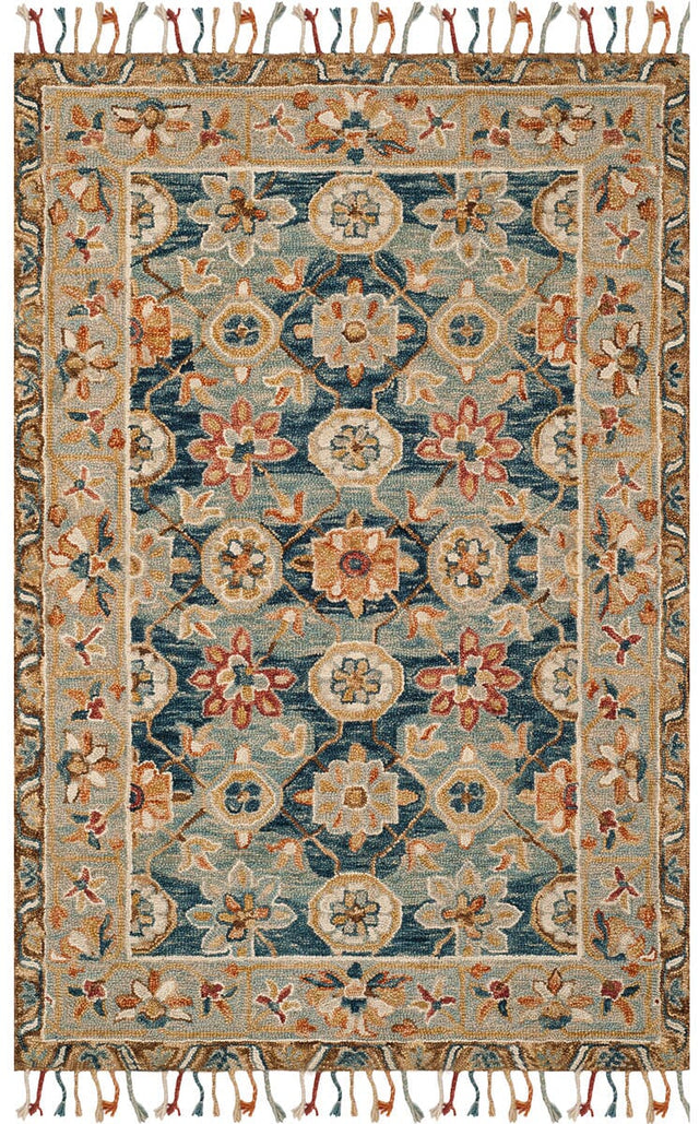 Safavieh Aspen Apn110A Grey/Navy Rug.