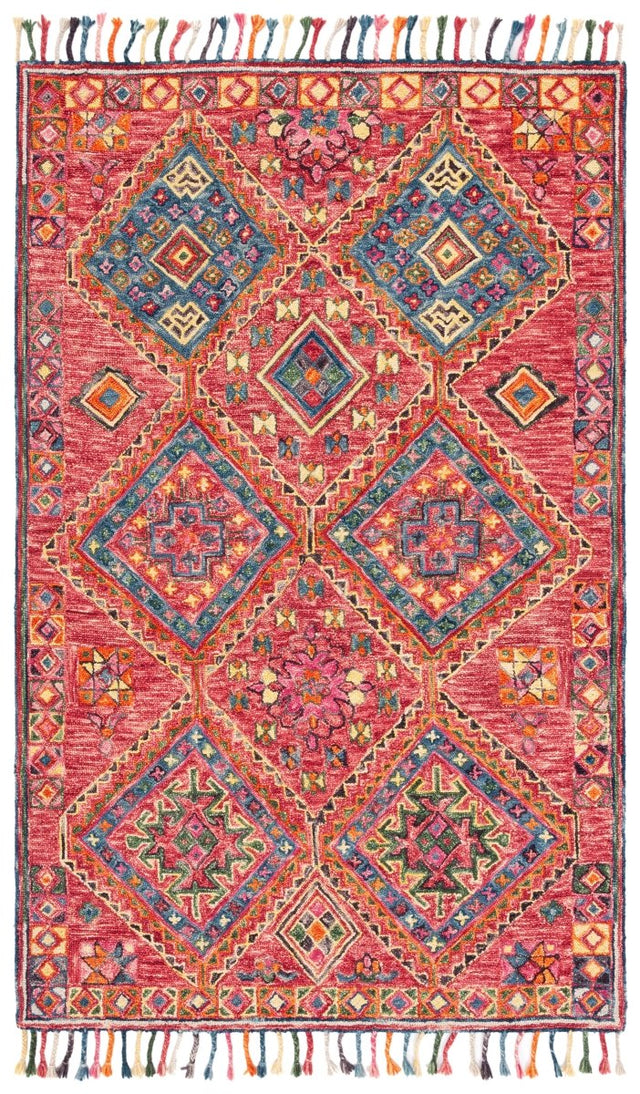 Safavieh Aspen Apn111Q Red/Blue Rug.