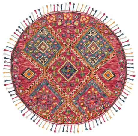 Safavieh Aspen Apn111Q Red/Blue Rug.