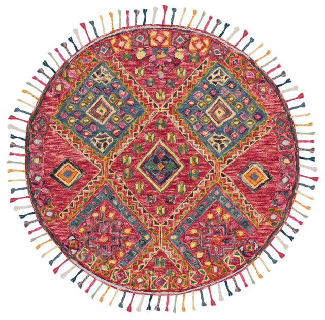 Safavieh Aspen Apn111Q Red/Blue Rug.