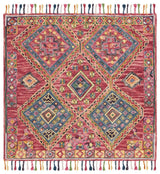 Safavieh Aspen Apn111Q Red/Blue Rug.